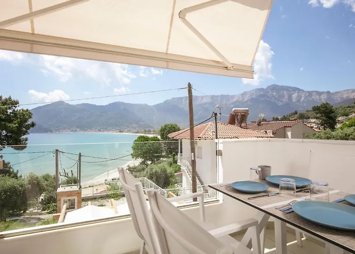 Appart hôtel Kastrinos Maisonettes Skala Potamia (Thasos)